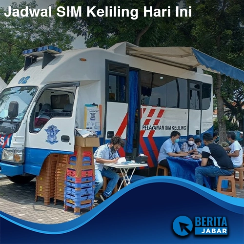 Jadwal SIM Keliling Provinsi Jawa Barat Hari Ini 25 Agustus 2025