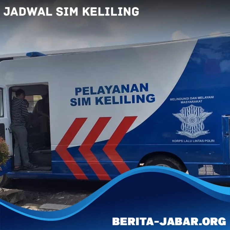 Jadwal SIM Keliling Hari Ini 23 Agustus 2025 di Jabodetabek