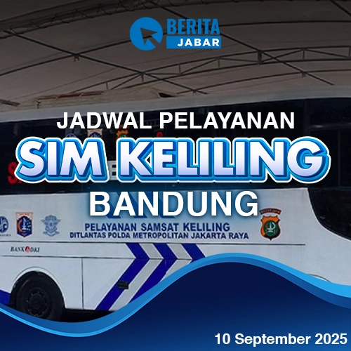 Jadwal SIM Keliling Bandung, 10 September 2025