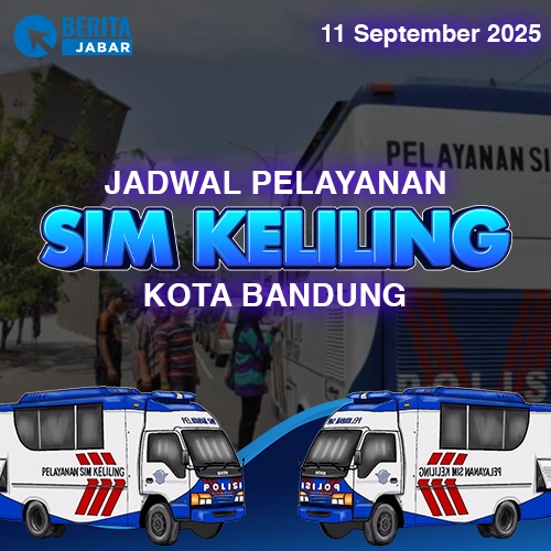 Jadwal SIM Keliling Bandung, 11 September 2025