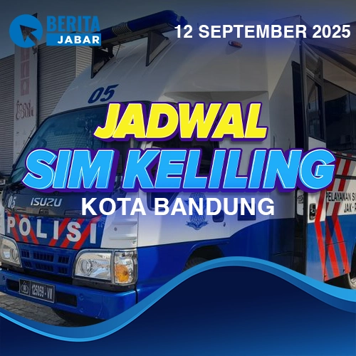 Jadwal SIM Keliling Bandung, 12 September 2025