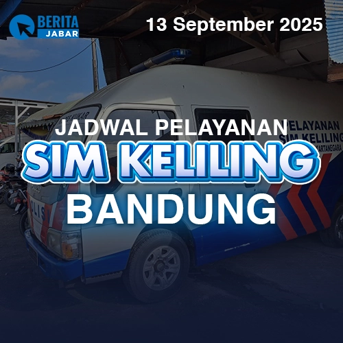 Jadwal SIM Keliling Bandung 13 September 2025