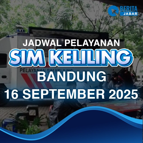 Jadwal SIM Keliling Bandung 16 September 2025