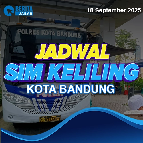 Jadwal SIM Keliling Bandung, 18 September 2025