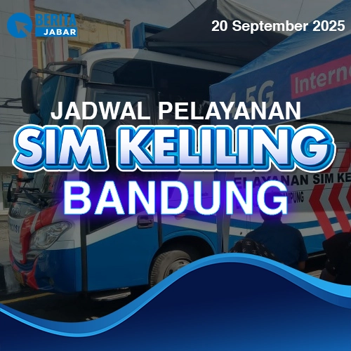 Jadwal SIM Keliling Bandung, 20 September 2025
