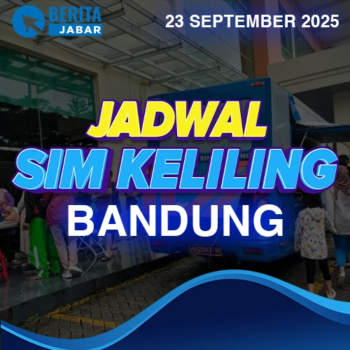 Jadwal SIM Keliling Bandung 23 September 2025