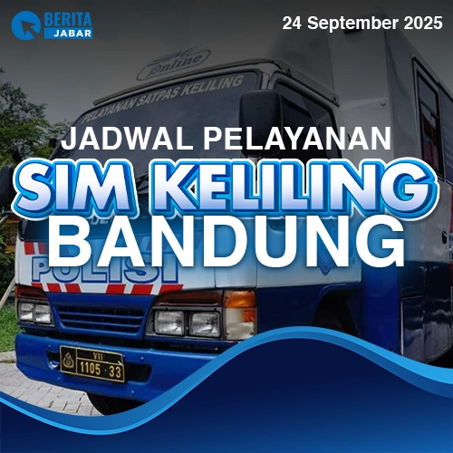 Jadwal SIM Keliling Bandung 24 September 2025