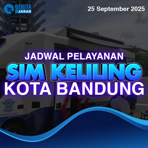 Jadwal SIM Keliling Bandung, 25 September 2025