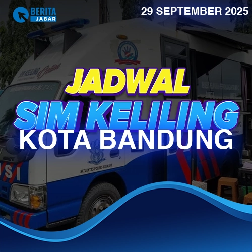 Jadwal SIM Keliling Bandung 29 September 2025