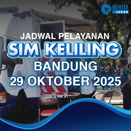 SIM Keliling Bandung 29 Oktober 2025