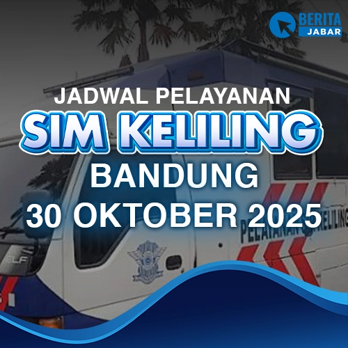 SIM Keliling Bandung 30 Oktober 2025