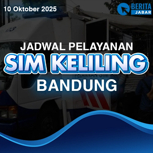 Jadwal SIM Keliling Bandung 10 Oktober 2025