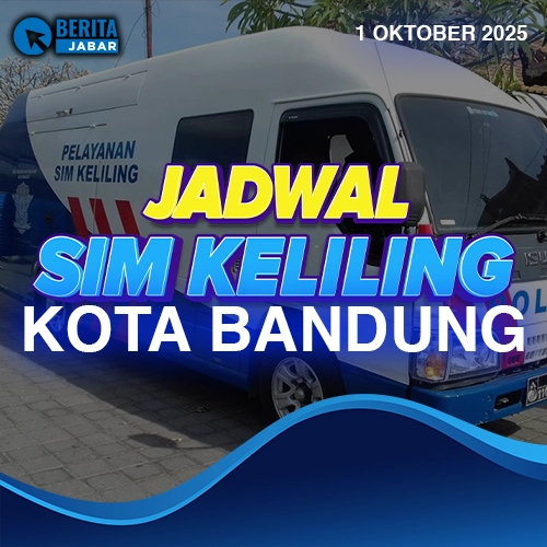 Jadwal SIM Keliling Bandung 1 Oktober 2025