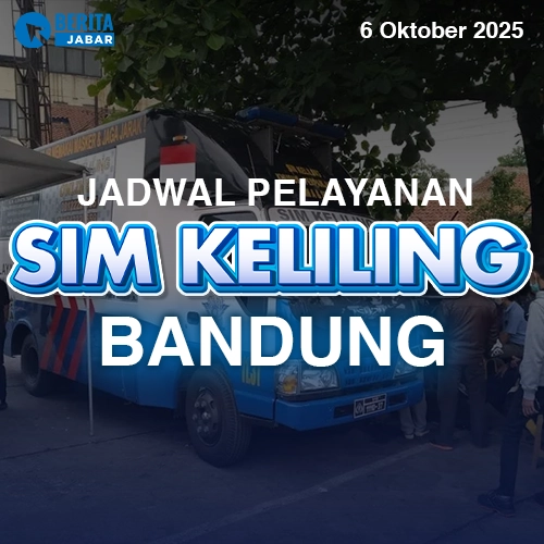 Jadwal SIM Keliling Bandung 6 Oktober 2025