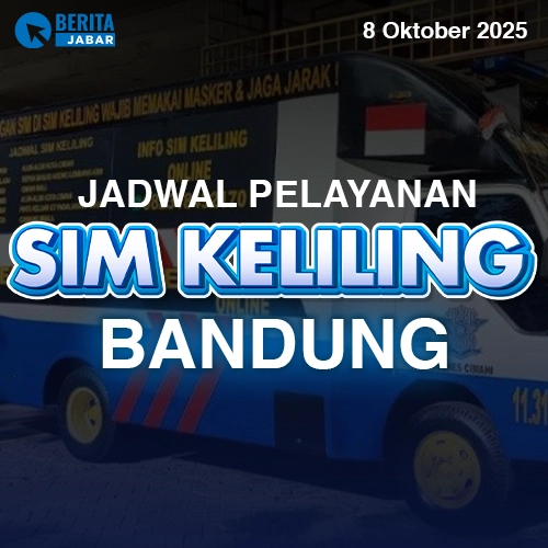 Layanan SIM Keliling Bandung 8 Oktober 2025