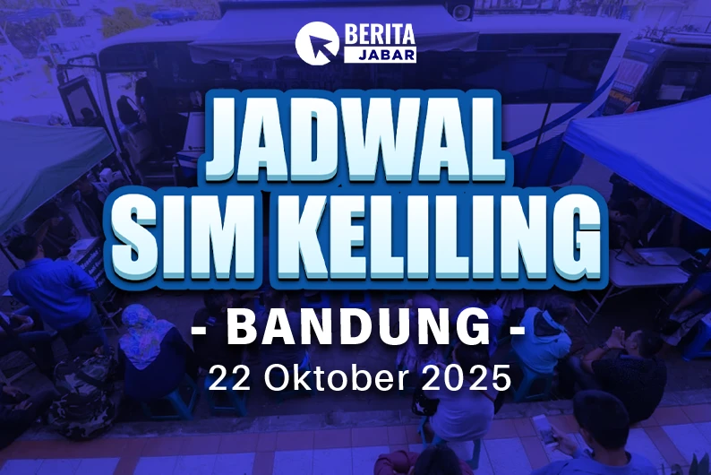 Jadwal SIM Keliling Bandung 22 Oktober 2025