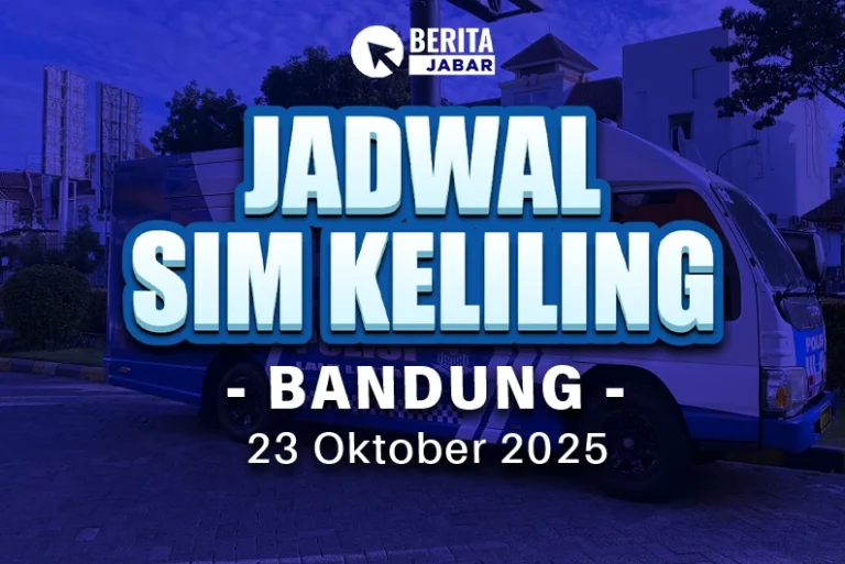 SIM Keliling Bandung 23 Oktober 2025