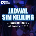 Jadwal SIM Keliling Bandung 7 Oktober 2025