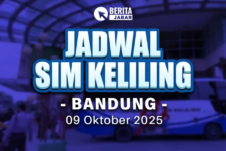 Jadwal SIM Keliling Bandung 9 Oktober 2025: Beroperasi di Dua Lokasi Utama