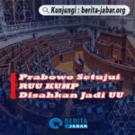 Prabowo Setujui RUU KUHP Disahkan Jadi UU