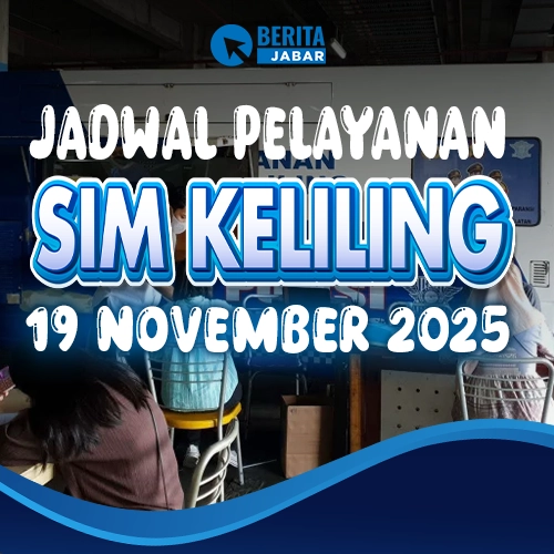jadwal sim keliling jawa barat 19 november 2025