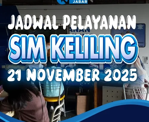 SIM Keliling Bandung 21 November 2025