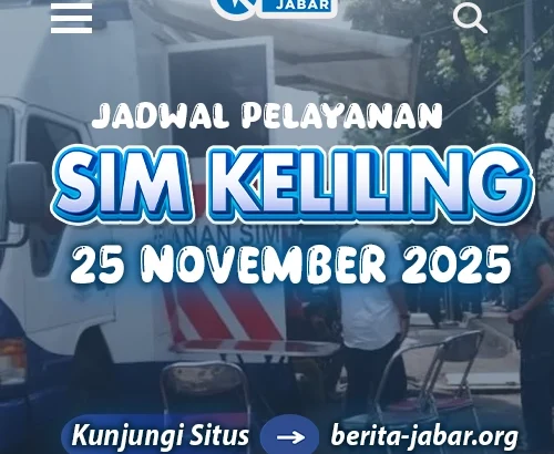 SIM Keliling Bandung 25 November 2025