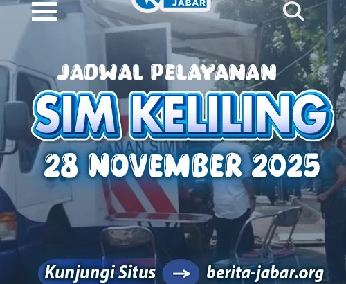 SIM Keliling Bandung 28 November 2025