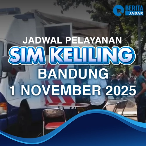 SIM Keliling Bandung 1 November 2025 