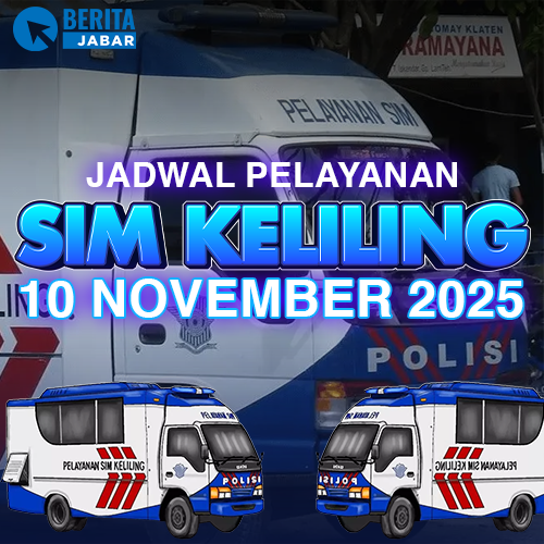 SIM Keliling DKI Jakarta 10 November 2025