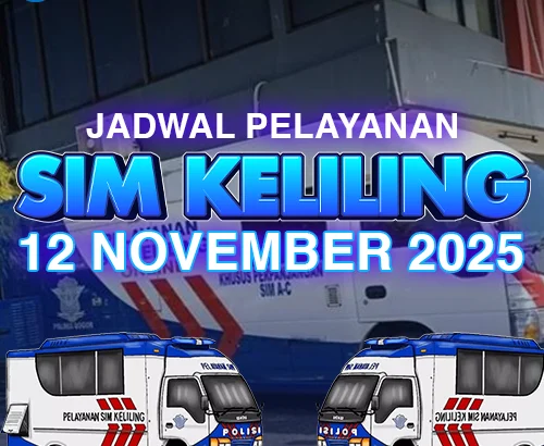 SIM Keliling Bandung 12 November 2025