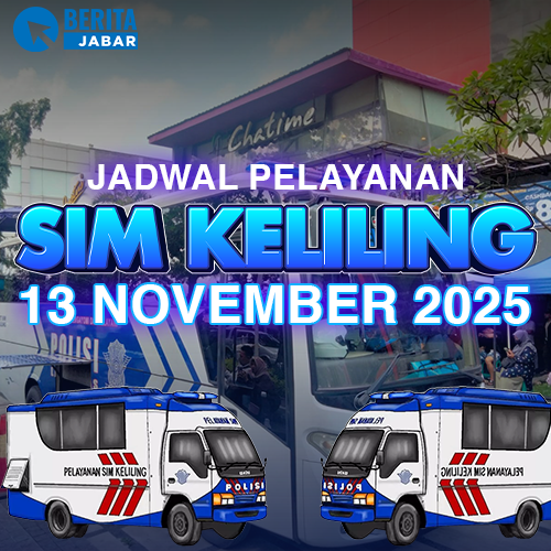 Jadwal SIM Keliling Jabodetabek 13 November 2025