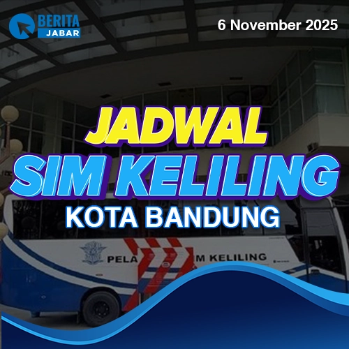 Jadwal SIM Keliling Bandung 6 November 2025 