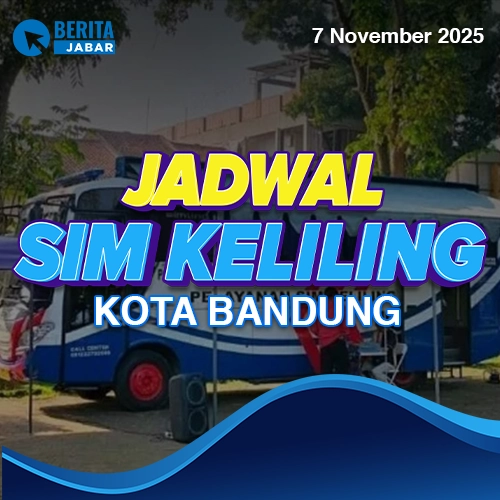 Jadwal SIM Keliling Bandung 7 November 2025