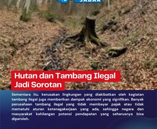 Hutan dan Tambang Ilegal Jadi Sorotan, Presiden Prabowo